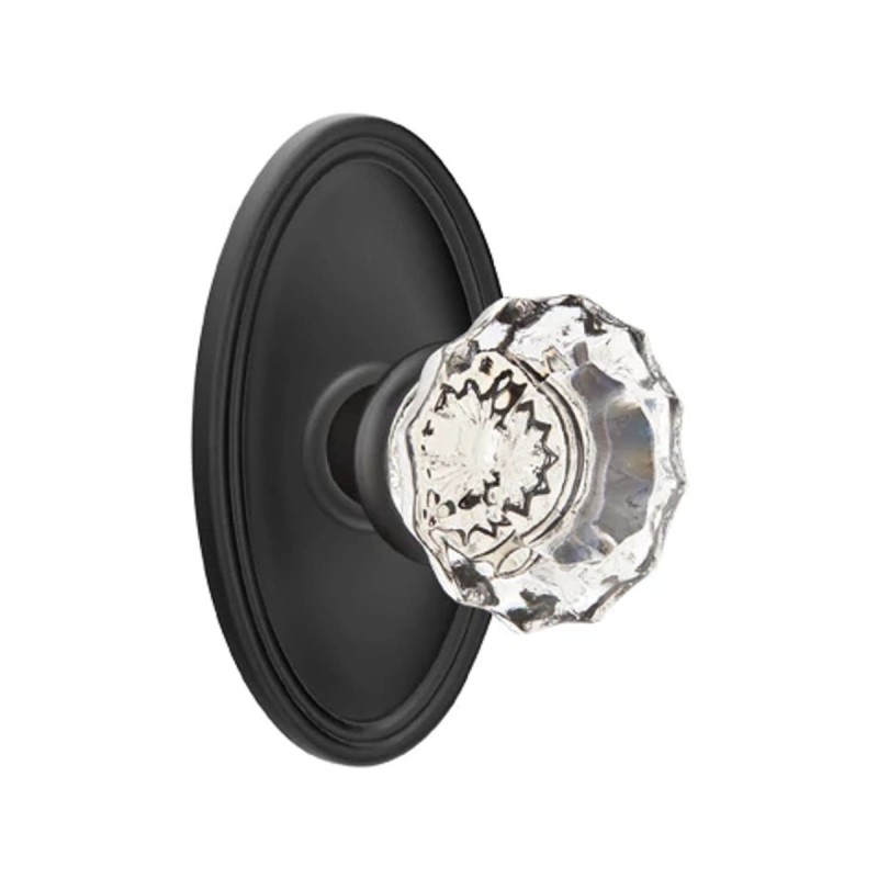Emtek Astoria Knob with Oval Rosette