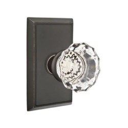 Emtek Astoria Knob with Rectangular Rosette