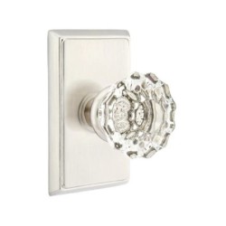 Emtek Astoria Knob with Rectangular Rosette