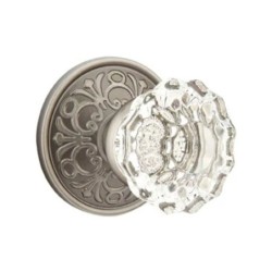 Emtek Astoria Knob with Lancaster Rosette