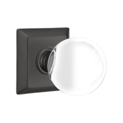 Emtek Bristol Knob with Quincy Rosette