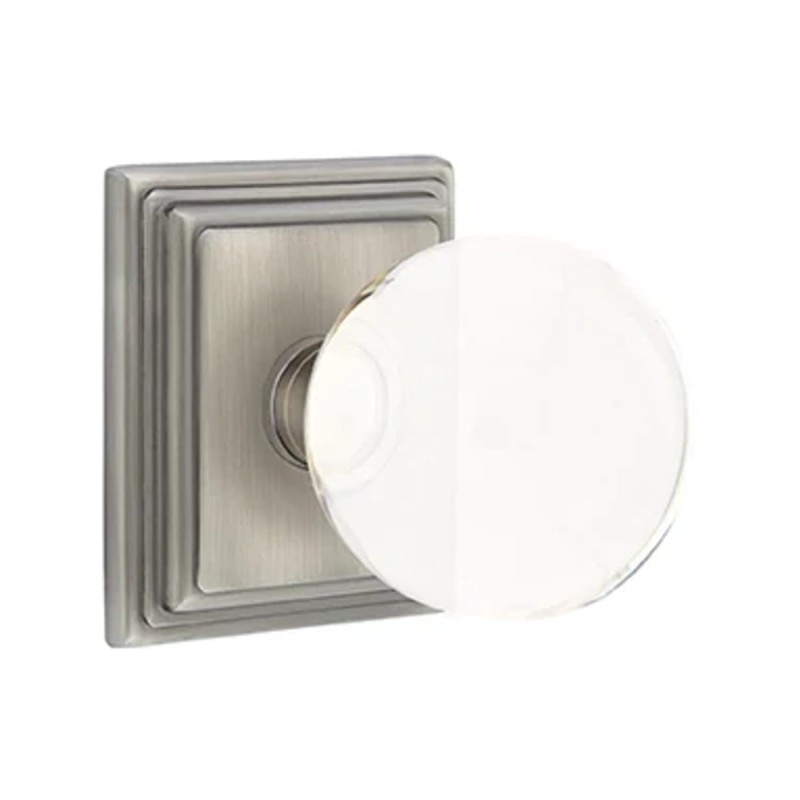 Emtek Bristol Knob with Wilshire Rosette
