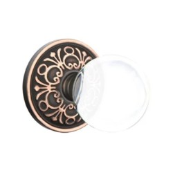 Emtek Bristol Knob with Lancaster Rosette