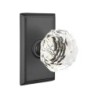 Emtek Diamond Knob with Rectangular Rosette