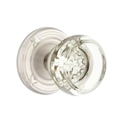Emtek Georgetown Knob with Ribbon and Reed Rosette