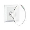 Emtek Hampton Knob with Quincy Rosette