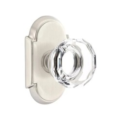 Emtek Lowell Knob with Style 8 Rosette