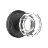 Emtek Lowell Knob with Regular Rosette