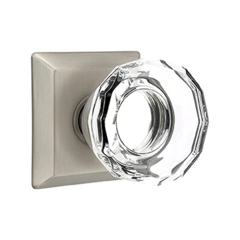 Emtek Lowell Knob with Quincy Rosette