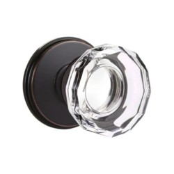 Emtek Lowell Knob with Watford Rosette