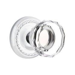Emtek Lowell Knob with Rope Rosette