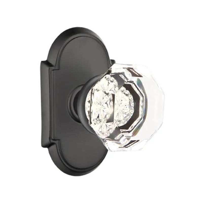 Emtek Old Town Knob with Style 8 Rosette
