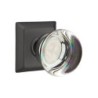 Emtek Providence Crystal Knob with Quincy Rosette