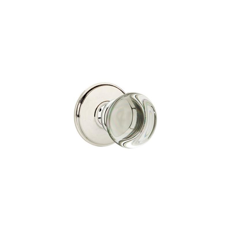 Emtek Providence Crystal Knob with Watford Rosette
