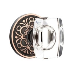 Emtek Windsor Knob with Lancaster Rosette