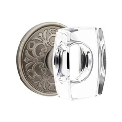 Emtek Windsor Knob with Lancaster Rosette
