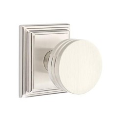 Emtek Bern Knob with Wilshire Rosette