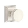 Emtek Bern Knob with Wilshire Rosette