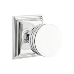 Emtek Bern Knob with Wilshire Rosette