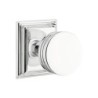 Emtek Bern Knob with Wilshire Rosette