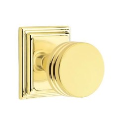 Emtek Bern Knob with Wilshire Rosette