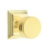 Emtek Bern Knob with Wilshire Rosette