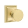 Emtek Bern Knob with Wilshire Rosette