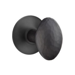 Emtek Hammered Egg Knob with Modern Rosette