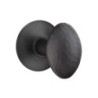 Emtek Hammered Egg Knob with Modern Rosette