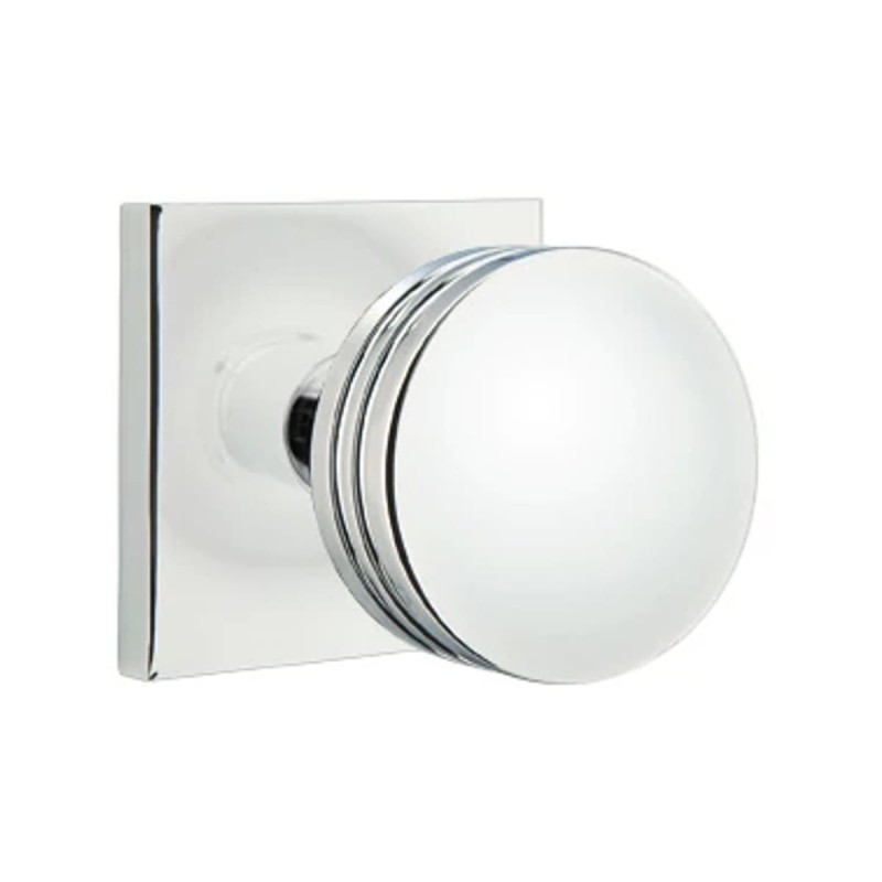 Emtek Bern Knob with Square Rosette