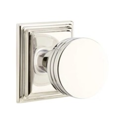 Emtek Bern Knob with Wilshire Rosette