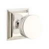 Emtek Bern Knob with Wilshire Rosette