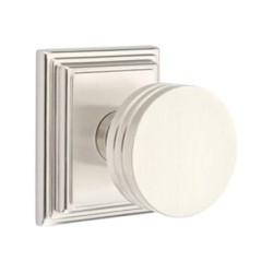 Emtek Bern Knob with Wilshire Rosette