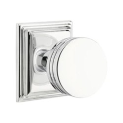 Emtek Bern Knob with Wilshire Rosette
