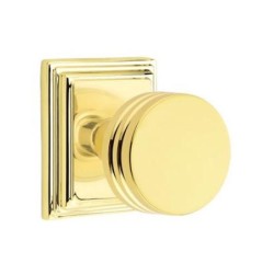 Emtek Bern Knob with Wilshire Rosette