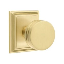 Emtek Bern Knob with Wilshire Rosette