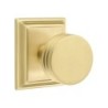 Emtek Bern Knob with Wilshire Rosette