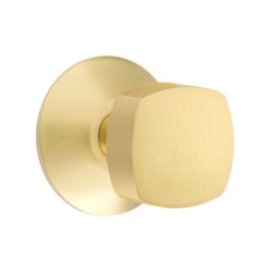 Emtek Freestone Knob with Modern Rosette