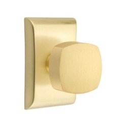 Emtek Freestone Knob with Neos Rosette