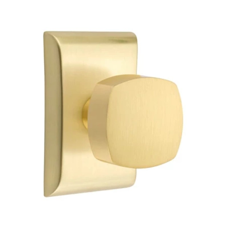 Emtek Freestone Knob with Neos Rosette