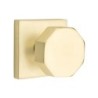 Emtek Octagon Knob with Square Rosette
