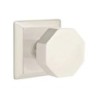 Emtek Octagon Knob with Quincy Rosette