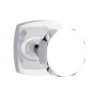 Emtek Octagon Knob with Urban Modern Rosette