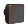 Emtek Square Knob with Quincy Rosette