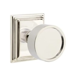Emtek Verve Knob with Wilshire Rosette