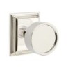 Emtek Verve Knob with Wilshire Rosette