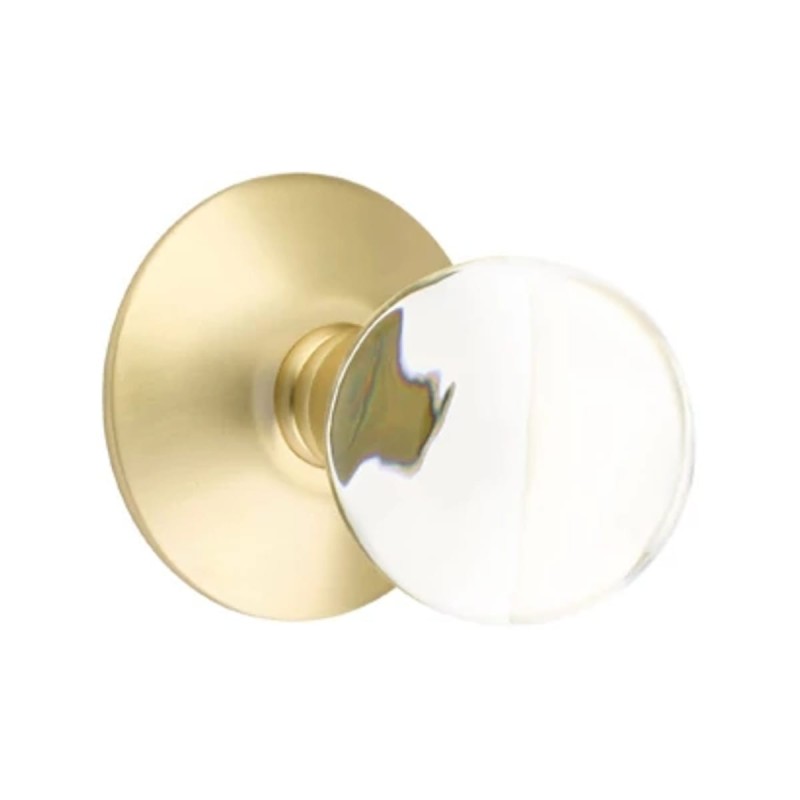 Emtek Bristol Knob with Modern Rosette