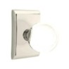 Emtek Bristol Knob with Neos Rosette