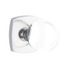 Emtek Bristol Knob with Urban Modern Rosette