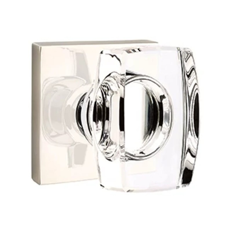 Emtek Windsor Knob with Square Rosette